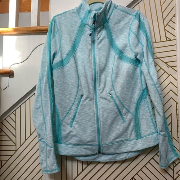 Tangerine Full Zip Workout Jacket - Picture 1 of 6